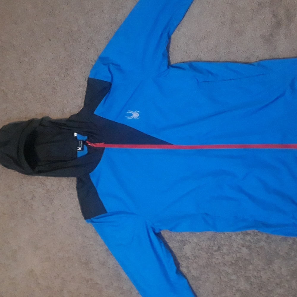 Spyder Lightweight Hooded Windbreaker